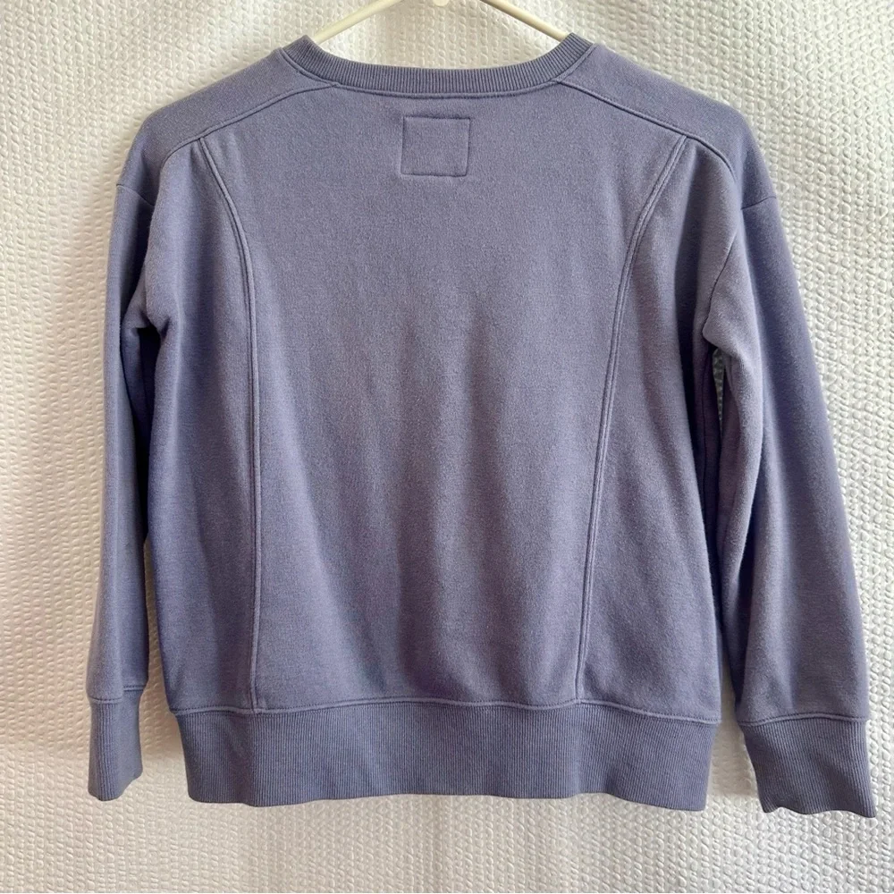 OshKosh B’gosh Girls Periwinkle Blue Crewneck Sweatshirt Size 10 10A Cozy Soft